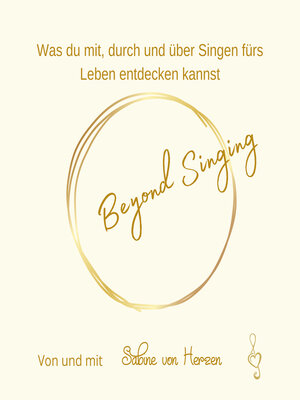 cover image of Beyond Singing